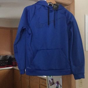 Blue Nike Hoodie.